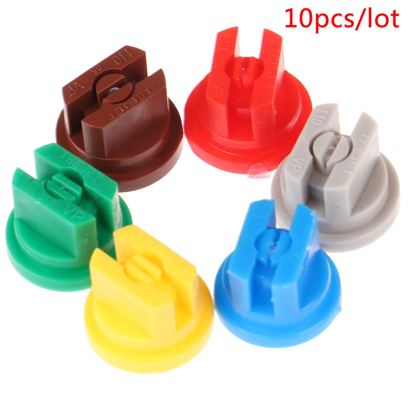 10Pcs Fan-Shaped Knapsack Sprayer Nozzle Agriculture Sprinkle Atomization Garden