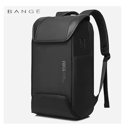 

Мужской рюкзак BANGE TSA, 15,6-дюймовый рюкзак для ноутбука, рюкзак с зарядкой через USB, противоугонная мужская дорожная сумка, водонепроницаемые школьные сумки