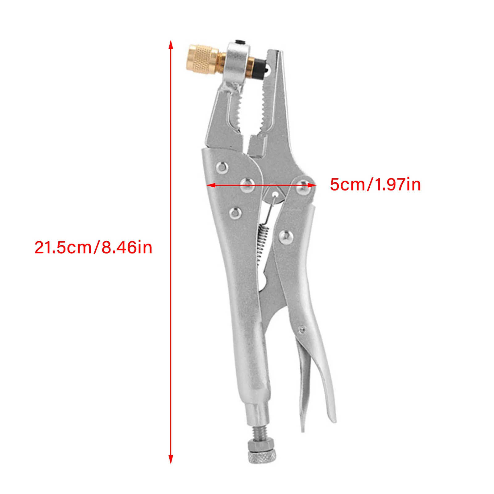 Air Conditioner Plier Refrigeration Tube Locking Plier Air Conditioner Refrigerant Recovery Refrigeration Tube Locking Plier