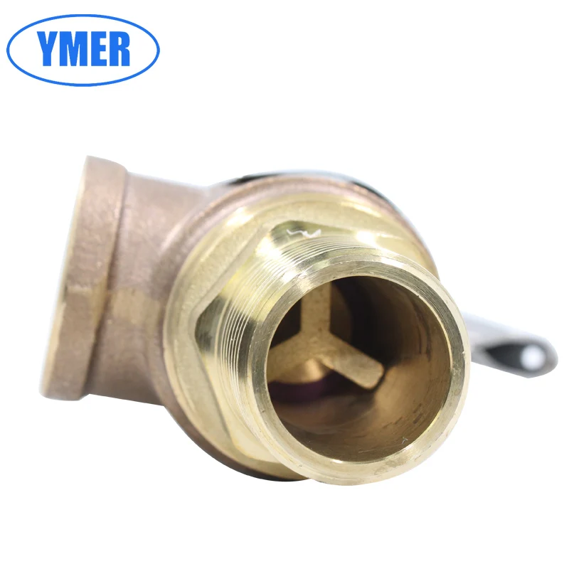 Brass safety valve Wholesale DN15 DN20 Bronze thread S10 S10L Safety pressure relief valve adjustable for steam boiler