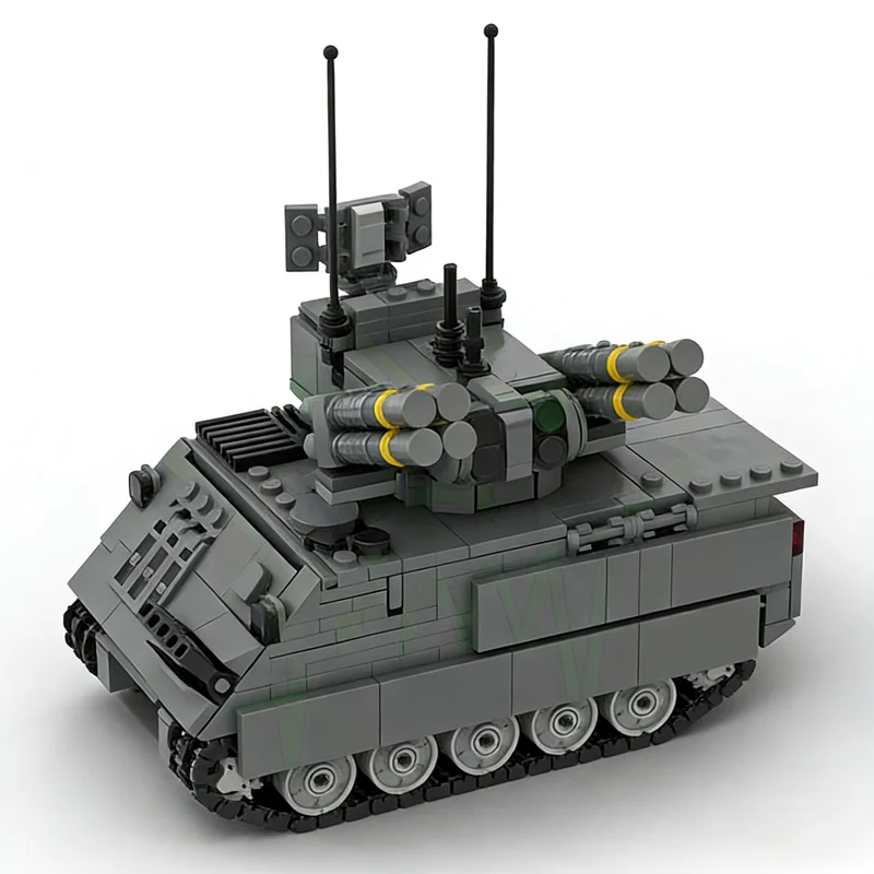 909 Uds. MOC Creator Expert ADATS 1 modelo a escala bloques de construcción construcción regalo de Navidad juguetes DIY educación Idea creativa