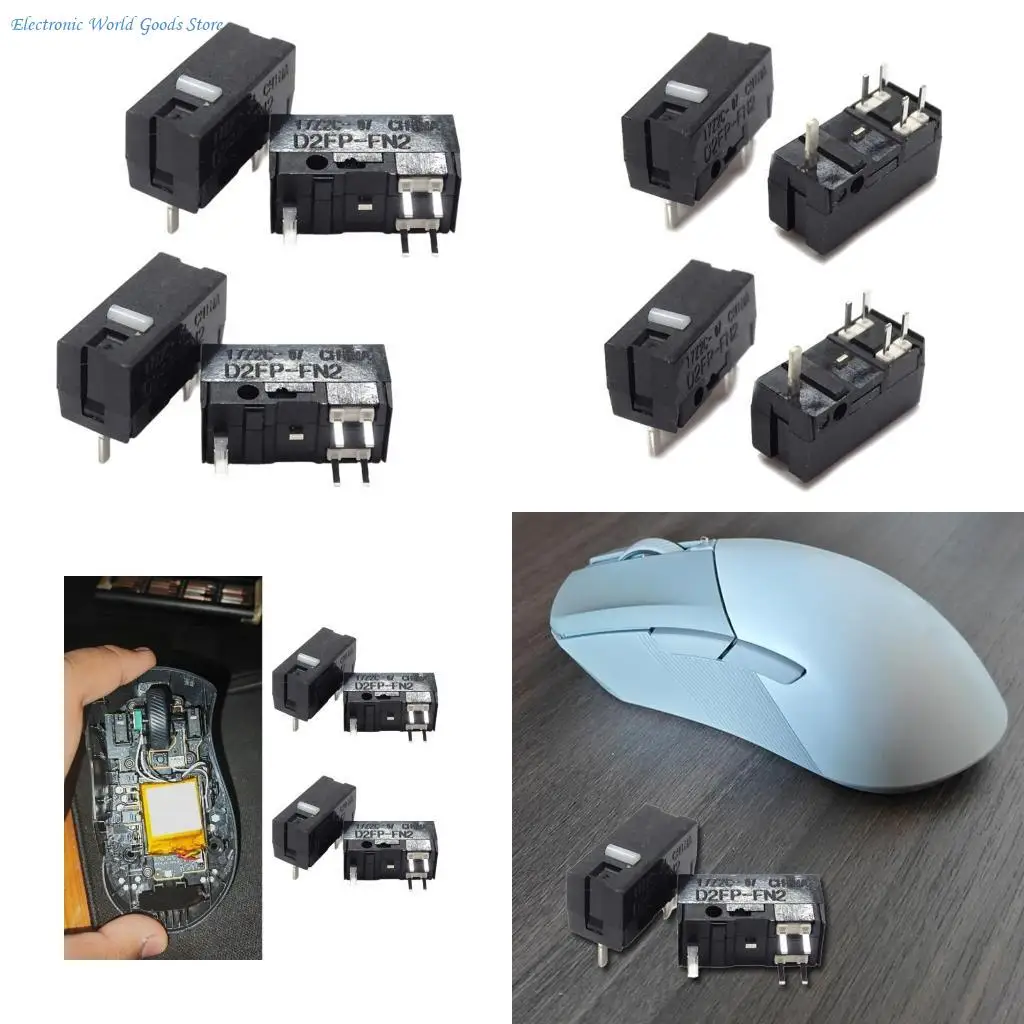 A3PD 4Pieces for ROG III Point 36K，ROG MicroSwitches for Gaming Mouse MicroSwitch