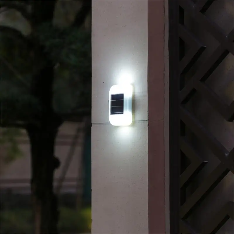 

Sunlight Lamp Outdoor For Garden Street Decoration Solar Charging Balcony Landscape Decor Waterproof Solar Wall Lights Luminaire