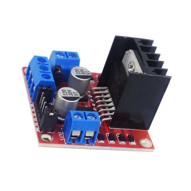 5 шт. L298N модуль платы драйвера постоянного тока шаговый двигатель умный автомобиль робот Пельтье высокой мощности двойной H-мост контроллер для Arduino