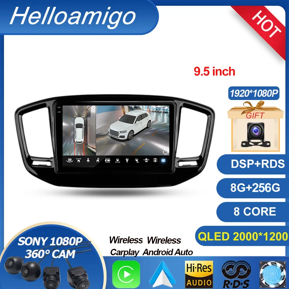 2k For Geely Emgrand X7 Vision X6 Haoqing SUV 2014 - 2020 Car Radio Multimedia Player Navigation No 2din 2 din DVD