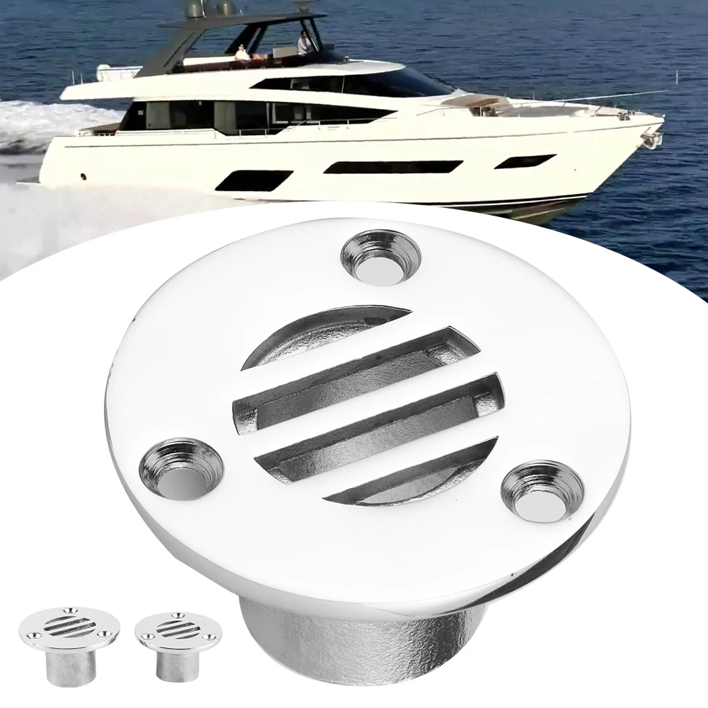 

Boats Fittings Deck Drainage Marine Hardware Stainless Steel Floor Drain Stainless Steel 316 Hardware Accessories for Boat Yacht