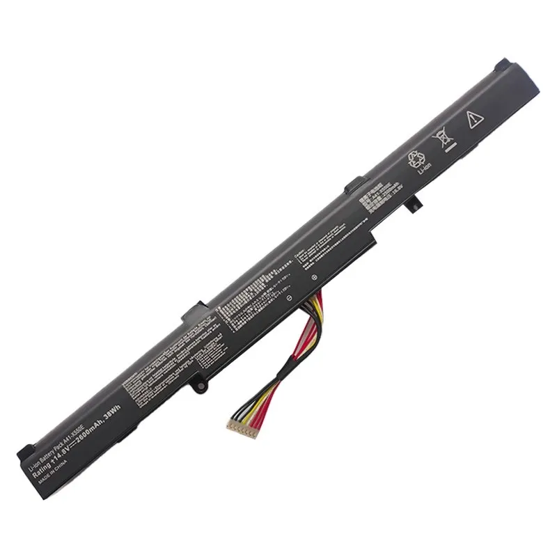 [New] A41-X550E for ASUS X450 X450E X450J X450JF X751M A450JF A450E A450J F450C X751MA X751L X750JA Laptop Battery 15V 2600mAhh