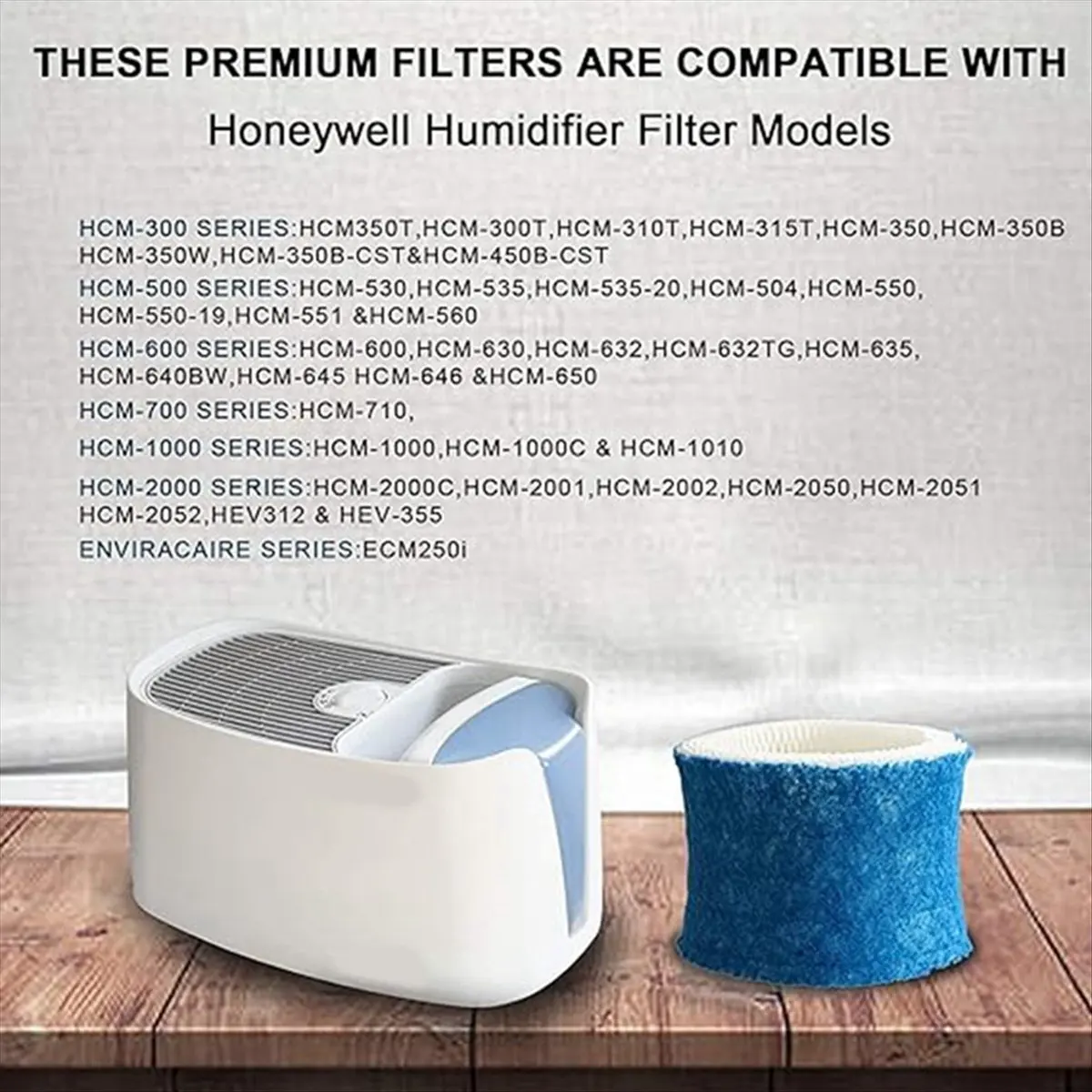 NEWABMK For -Humidifier Filters for HAC 504 and for -Filter Compatible for HEV355C,-710 Series