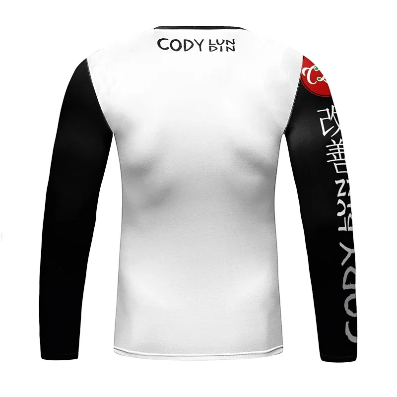 Jiu Jitsu koszulka Rashguard dla dzieci szorty MMA Bjj Kids 4 sztuk/zestawów Boy Boxe kickboxing Mma odzież kompresyjna sportowiec