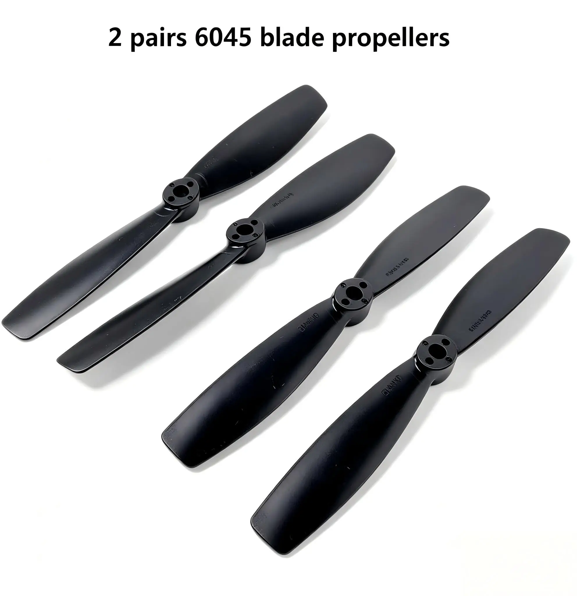 Angeltoy 6045 6x4.5 Black Propeller Props CW CCW For Quadcopter QAV250 New Sale