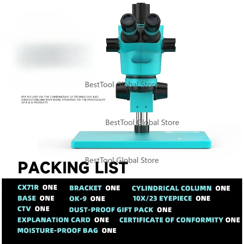 

P-RO Unique 30° Tilt Angle,Protecting The Ce-rvical Spine,High Defini-tion Opt-ical Zoom Trinocular Ste-reo Mic-roscope
