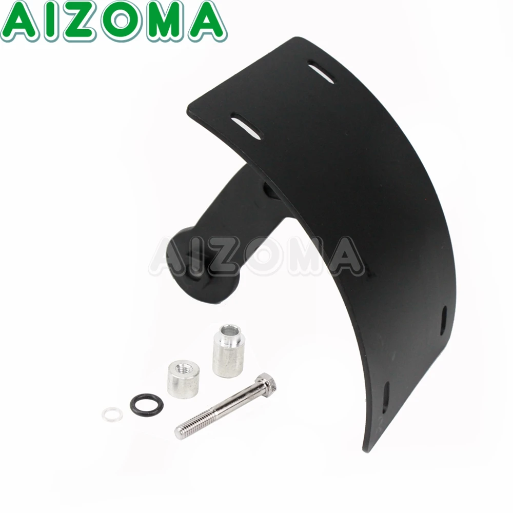 For Suzuki Boulevard M109R M 109R 06-13 Motorcycle Accessories Side Mount Curved License Plate Bracket Tail Light Holder Bracket