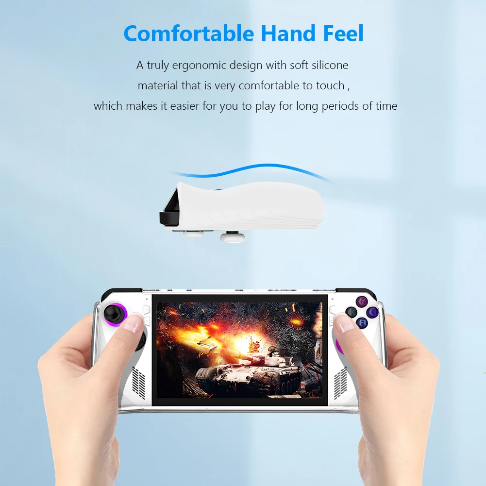 Juste de protection anti-rayures pour console de jeu Bali Rog Ally, étui en silicone TPU, accessoires de jeu