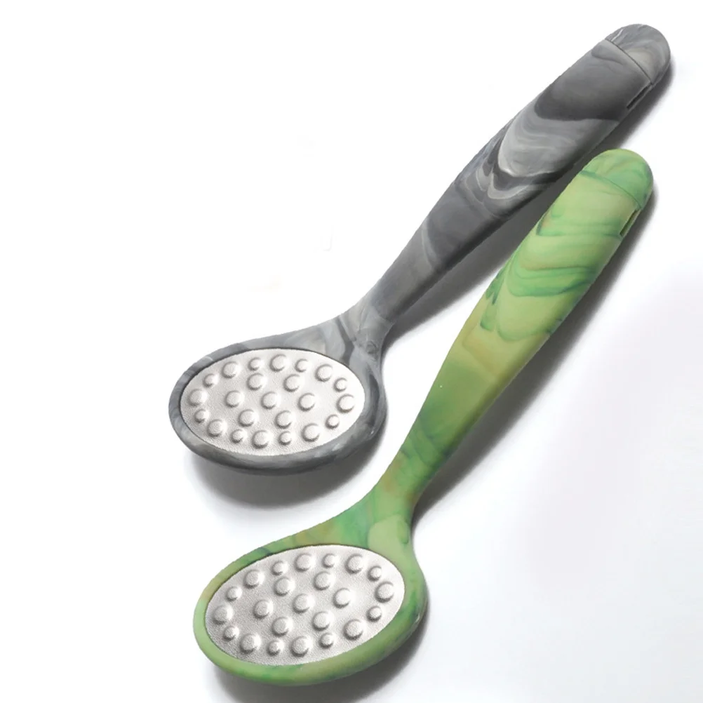 

1pc Double-Sided Foot File Stainless Steel Callus Remover For Dead Skin Exfoliating Scraper Pedicure Tool Foot Care Grinding