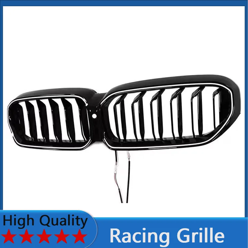 

For BMW 5 Series G30 2021-2023 Racing Grille Front Bumper Grill Body Kit Accessories