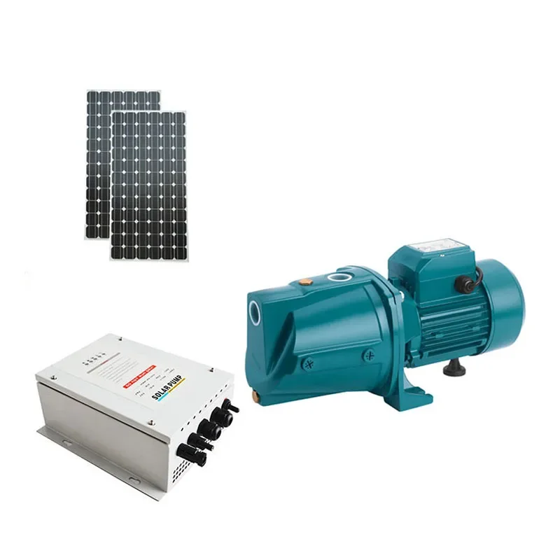 High Pressure Solar Water Pump Solar DC Irrigation Pump Jet Pump Set