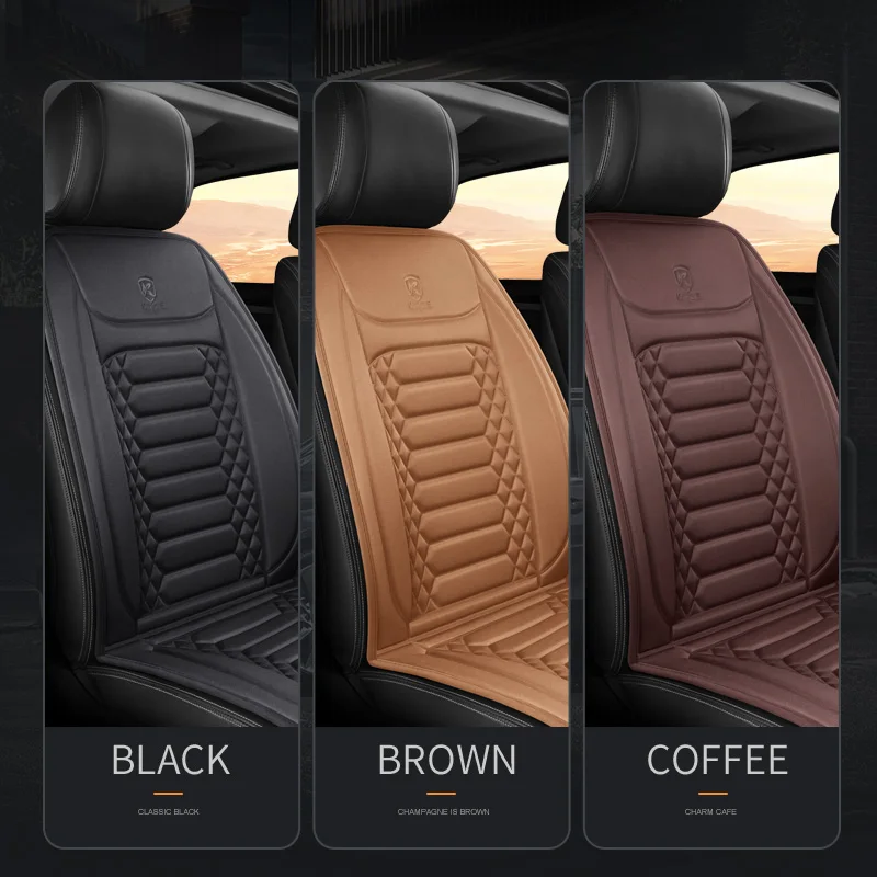 2PCS Seat Cushion with Heat Winter Heated Seat Cover Universal Heating Seat Pad with Full Back Support Auto Interior Accessories