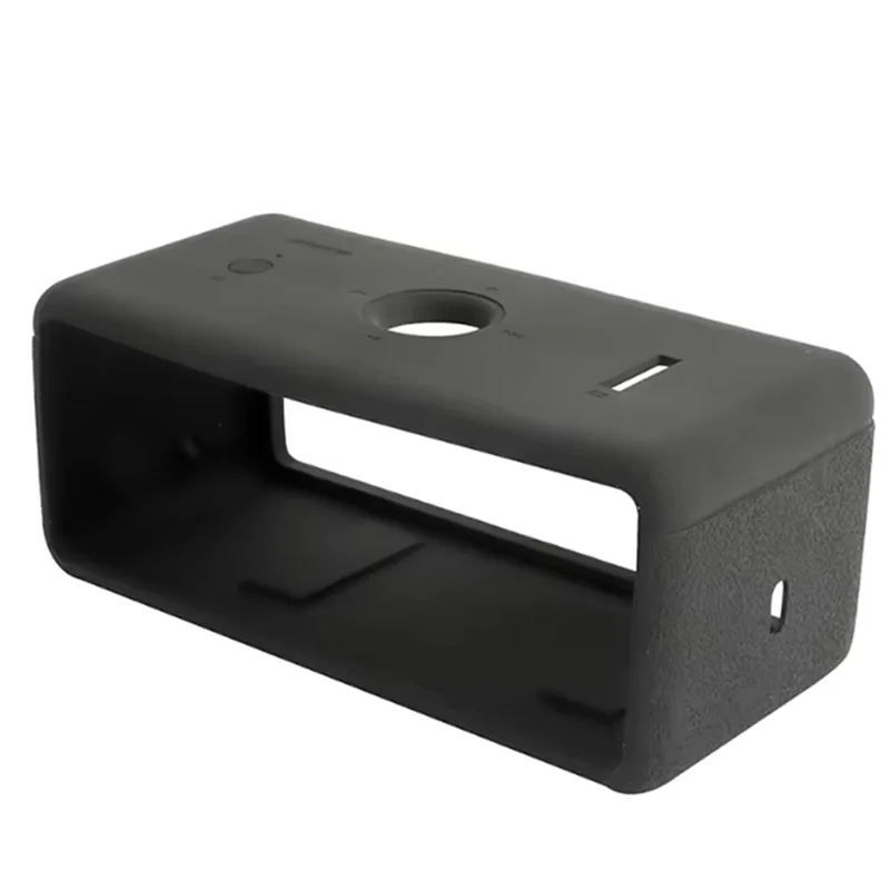 ELECT-For  EMBERTON Outdoor Travel Compatible Silicone Case Cover Skin With Carabiner For Portable Wireless Bluetooth Sp