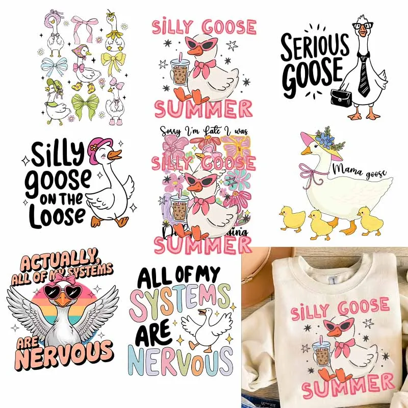 Cartoon Silly Goose…