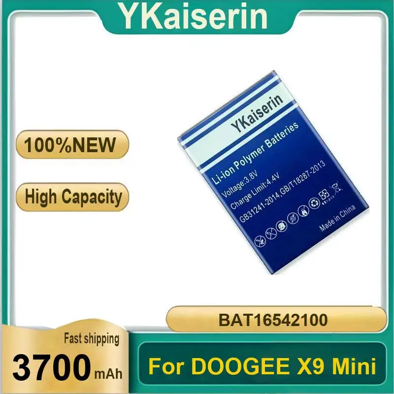 

3700Mah Fast Shipping Reliable Power BAT16542100 Mobile Phone Battery For Doogee X9 Mini