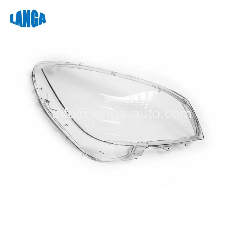 

Fits for MERCEDES BENZ C CLASS W204 2007 - 2012 Xenon LED Headlamp Glass Cover Headlight Lens Shell Right Side