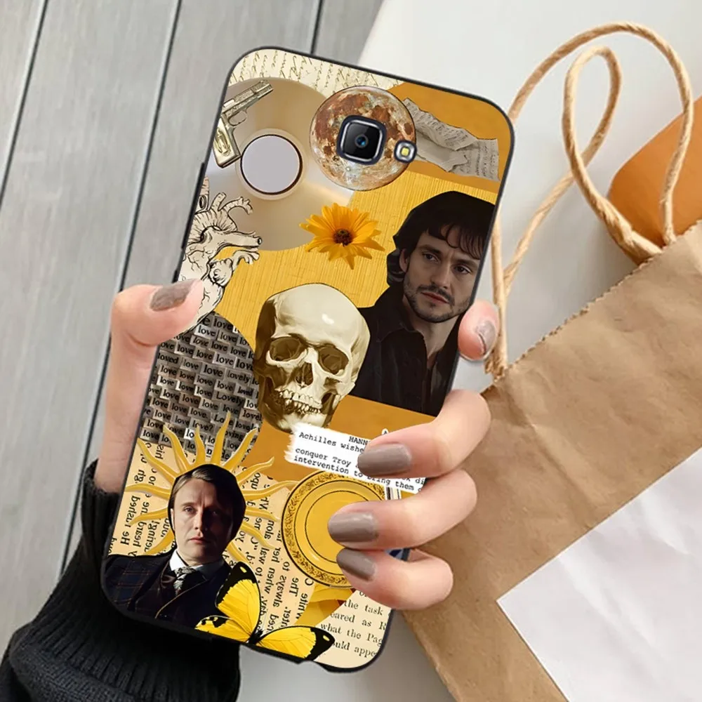 Cool Graham Hannibal Mads Mikkelsen Phone Case For Samsung J 7 plus 7core J7 neo J6 plus prime J6 J4 J5 Mobile Cover