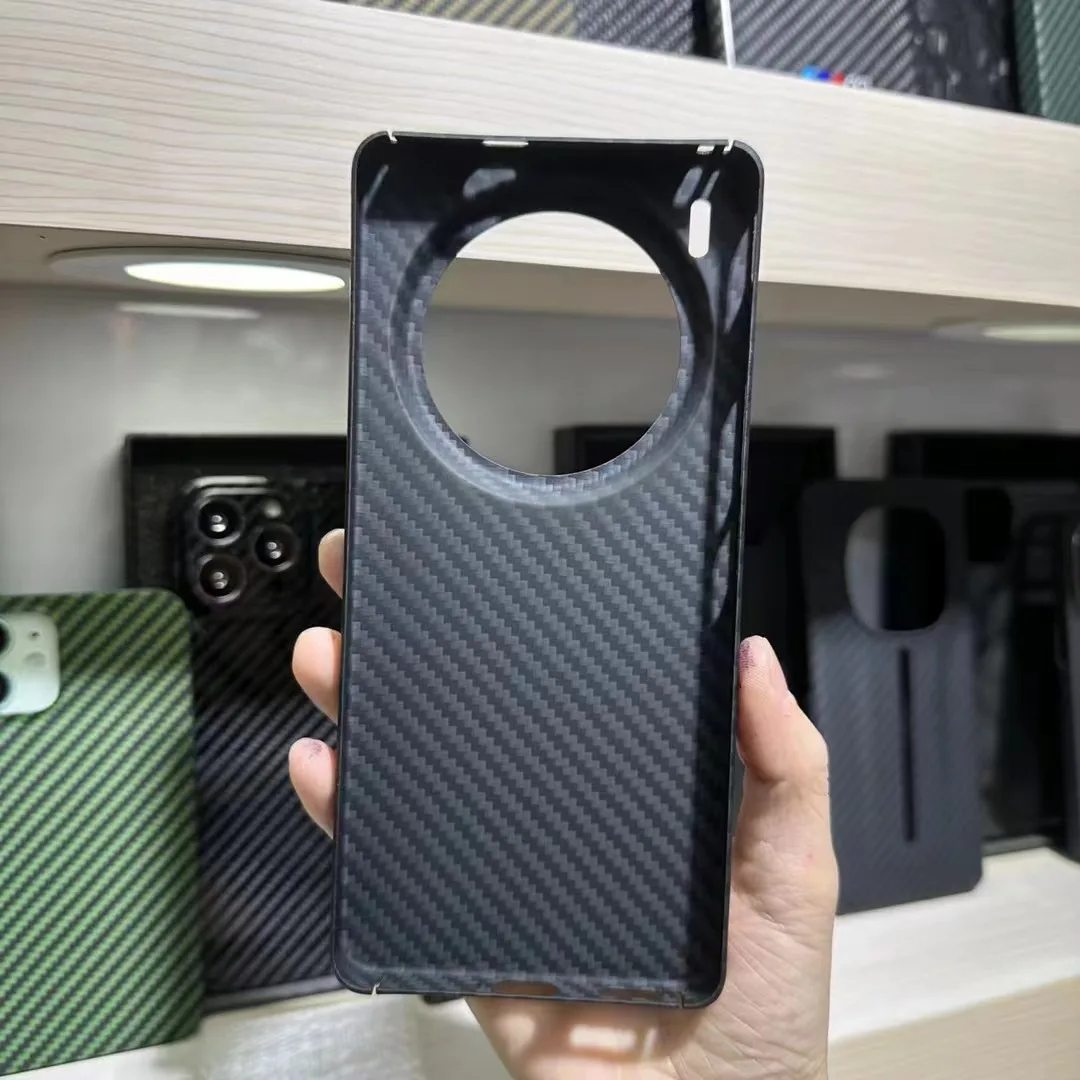 Carbon Fiber Case for Nubia Z50S Pro Shockproof Ultrathin Aramid Fiber Cover Phone Case Accessories