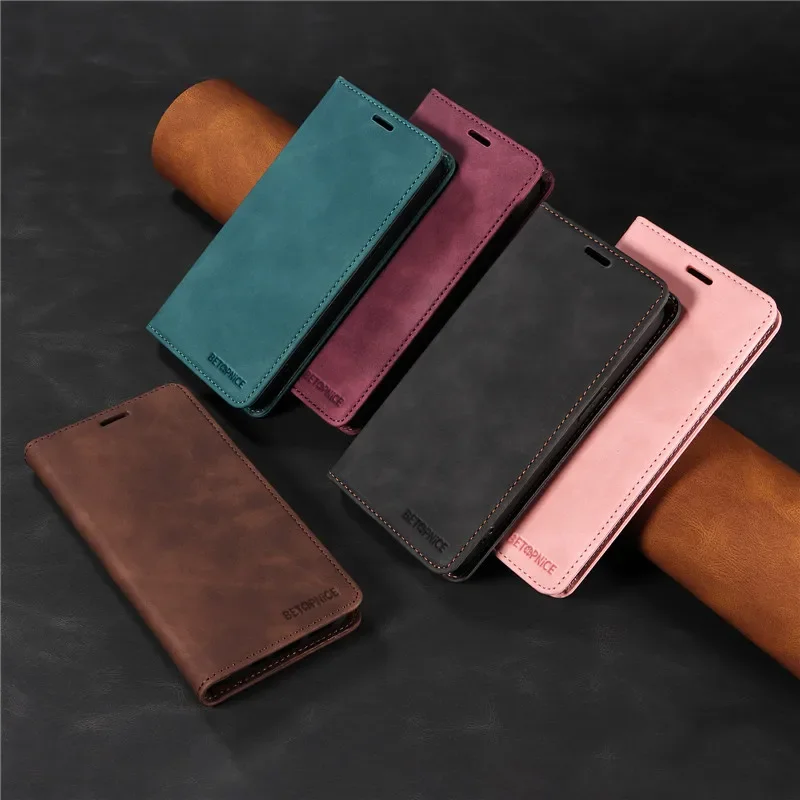 Anti-thef Phone Case For Huawei Honor 200 Pro 90 Smart 70 50 Honor90 Honor200 Lite Wallet Flip Card Holder Coque Leather Cover