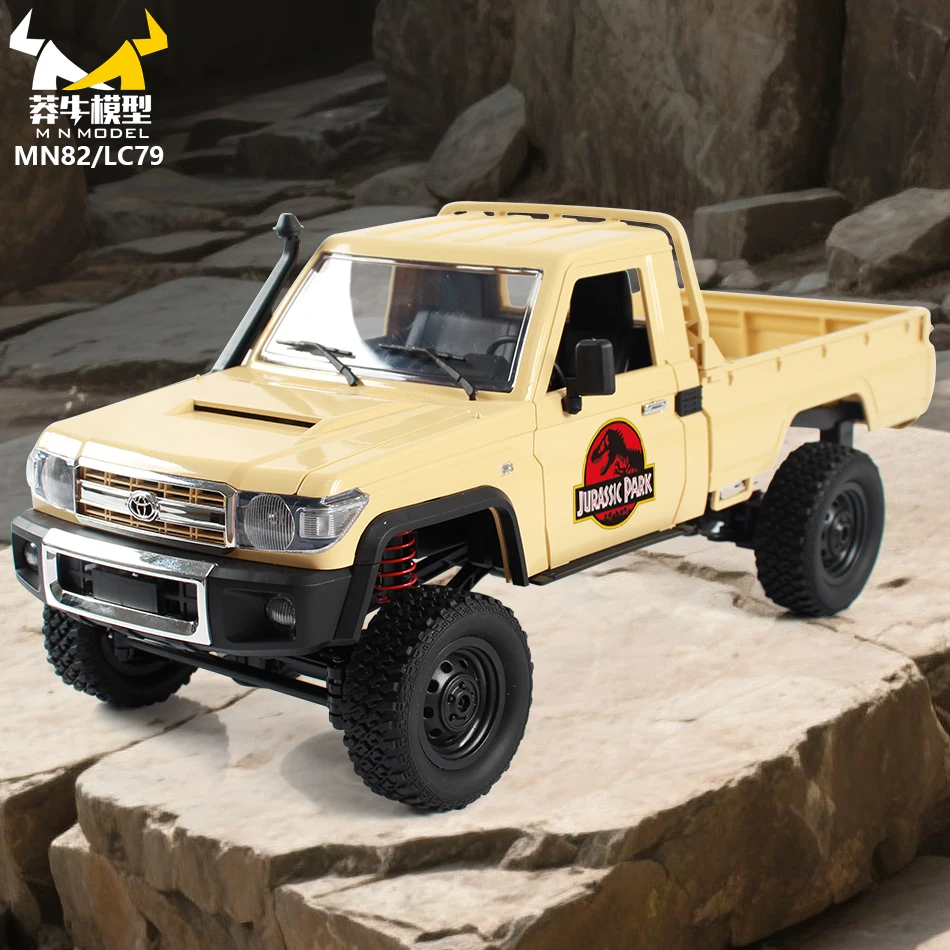 MN MODEL 1/12 4x4 LC79 RC Tour Fahrzeug Retro Geländewagen Rock Crawler Dinosaurier Pickup Klettern Truck Sammlung Spielzeug für Erwachsene