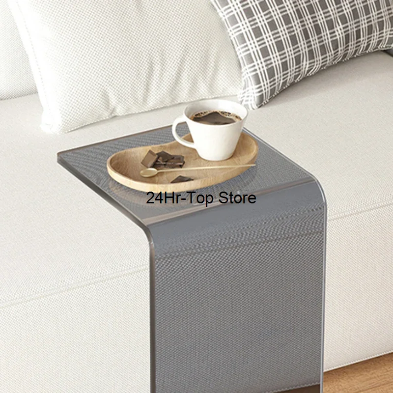 Modern Design Coffee Table Acrylic Bedroom Organizer Simple Side Table Small Entryway Mesa Plegable Dinning Table Set Furniture