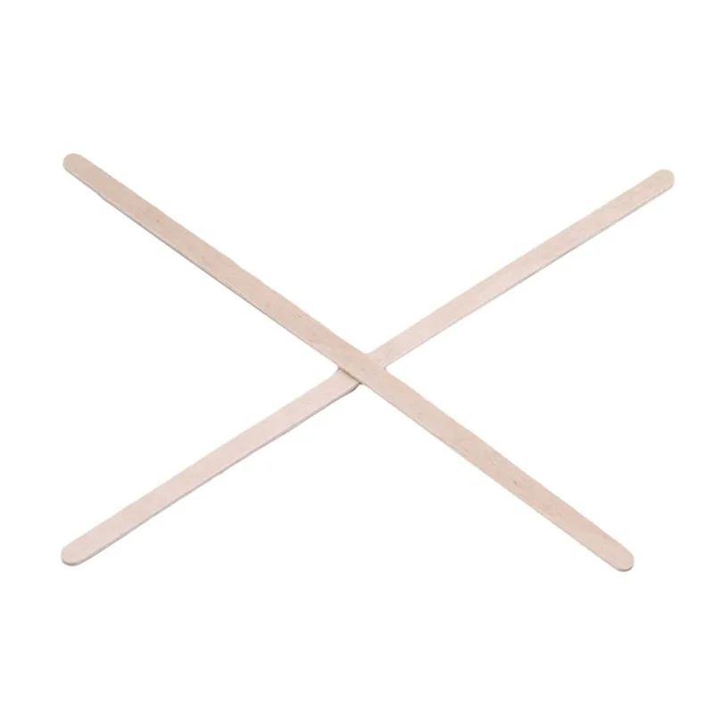 Disposable Wooden Coffee Stirrers Hot Cold Drinking Stir Beverage Stir Sticks Biodegradable Kitchen Utensils Bar Cafe Use 100Pc