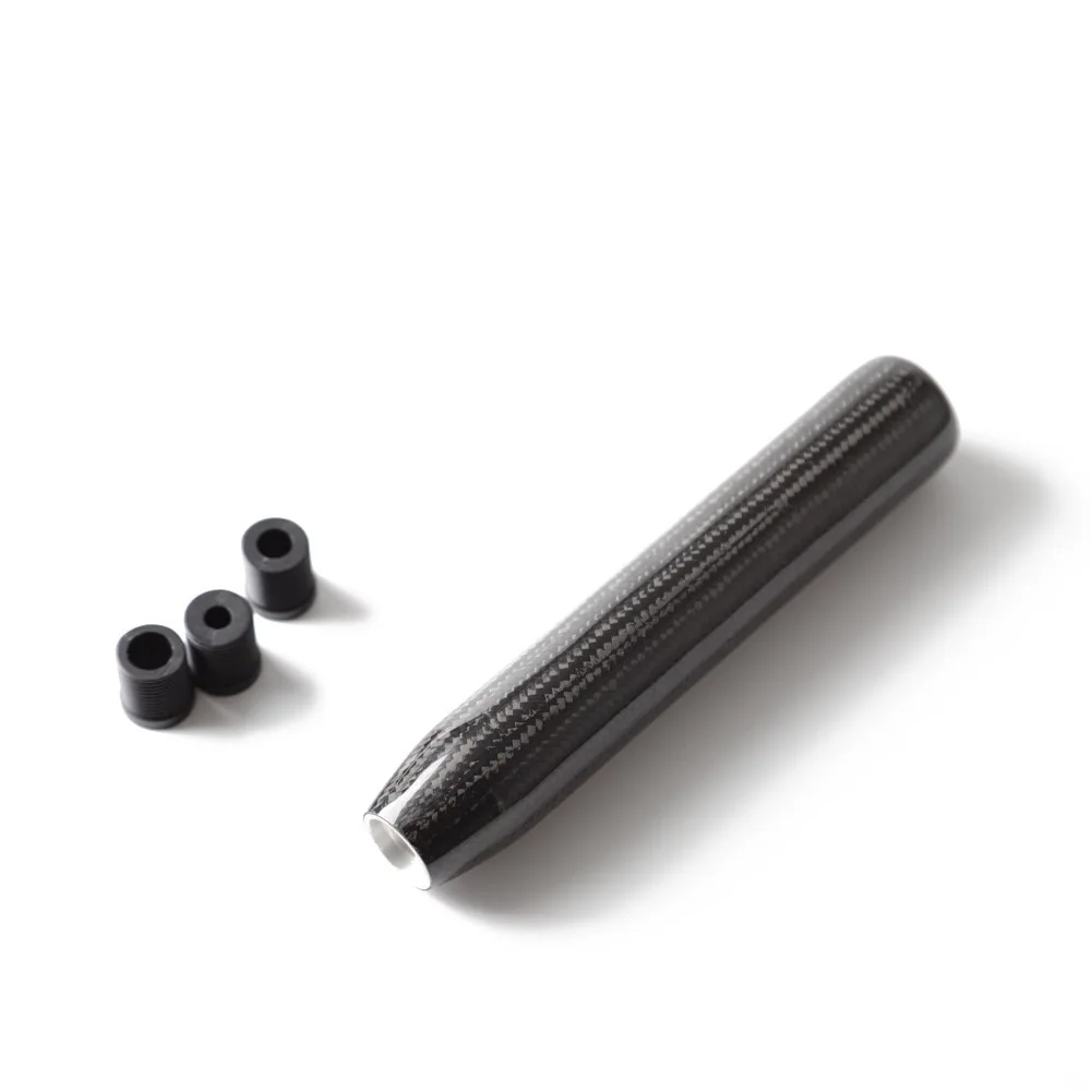 

Universal Car Manual Carbon Fiber Shifter Cover Stitch Gear Shift Knob Shifter Cover AT MT Fit For Honda Toyota Nissan