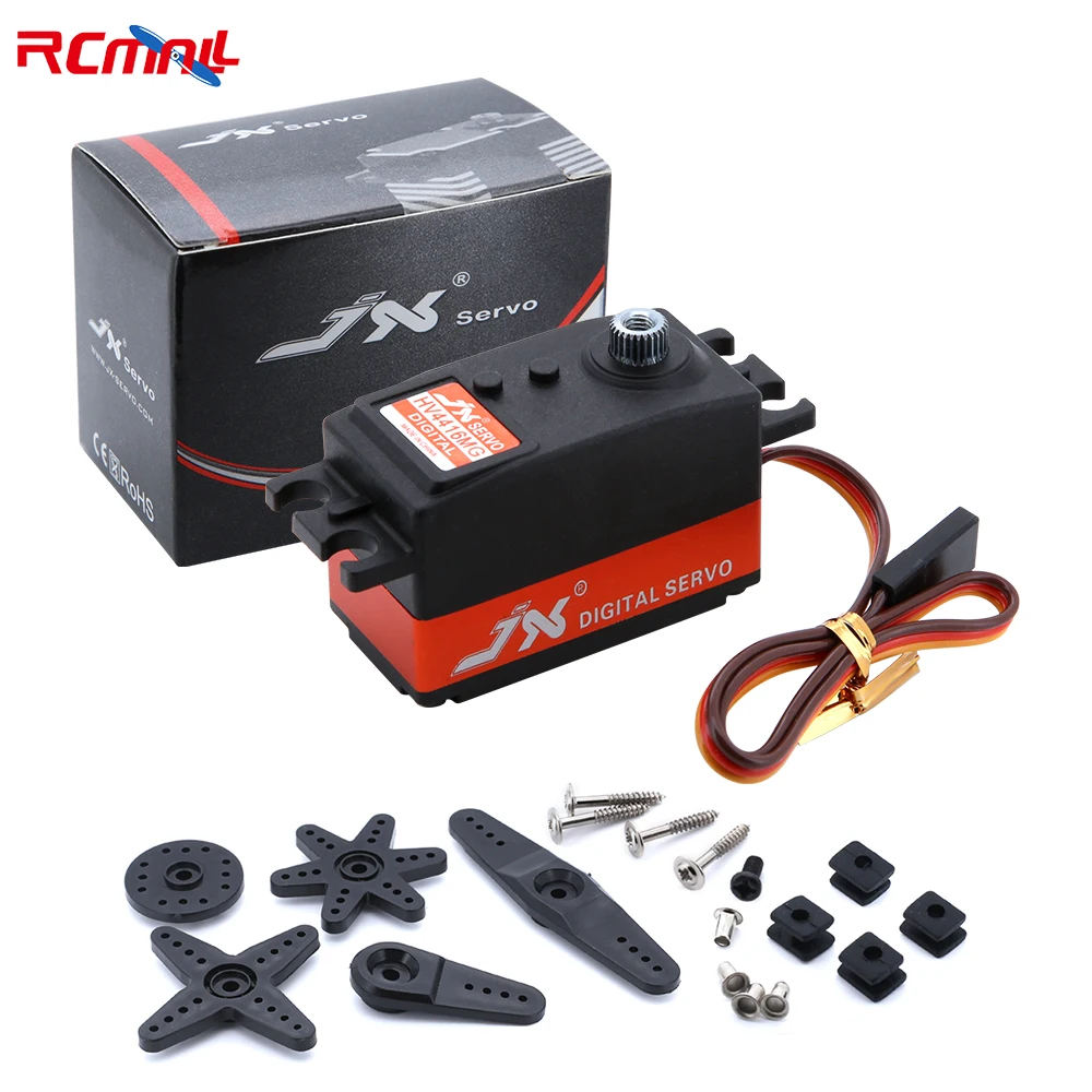 JX Servo HV4416MG 16KG Digital Servo Metal Gear Short-body RC Servo 120° for RC Car Model Aircraft UAV Helicopter Robotic Arm