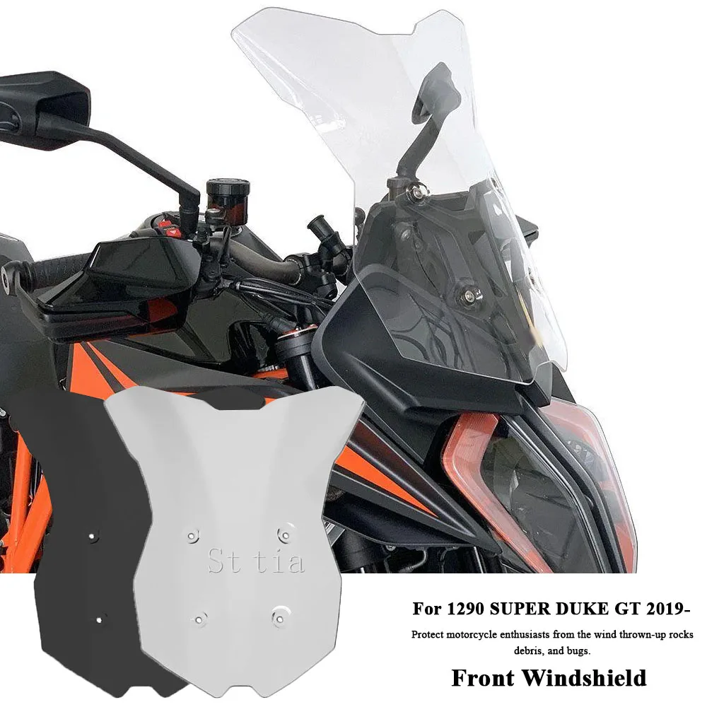 

1290 Super Duke GT, новый мотоцикл, переднее туристическое лобовое стекло, дефлекторы ветра, подходят для 1290 SUPER DUKE GT 2019-2024
