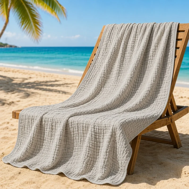 Six Layers Gauze Throw Blanket 100% Cotton Super Soft Breathable Bath Wrap Towel Child Air Condition Blanket Knee Cove 130*150