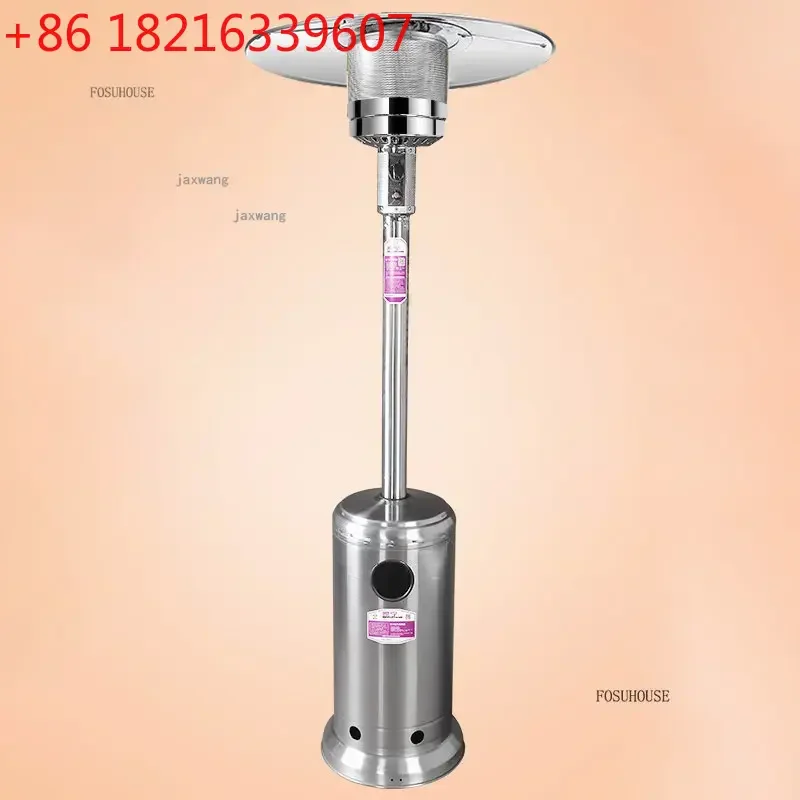 

Outdoor Apartment Garden Patio Heaters Hotel Lobby Coffee Shop Heating Stove European Style Courtyard Umbrella-type Gas Heater