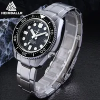 HEIMDALLR Watch For Men Sapphire Crystal Dive 300M Waterproof NH35 Automatic Movement Men Machinery Wristwatch C3 Super Luminous