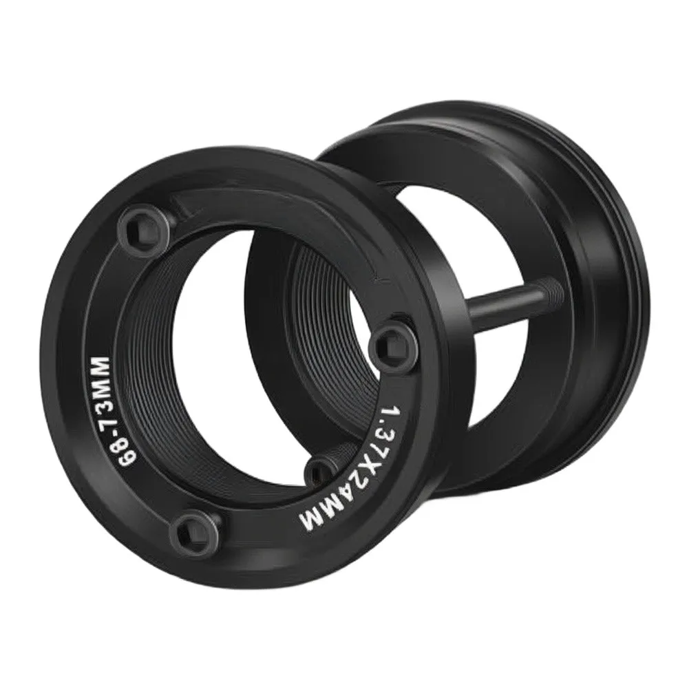 Bottom Bracket Conversion Kit for 68/73mm Frames Enabling 24mm Crankset Use on Bikes With Standard US Bottom Bracket Setup