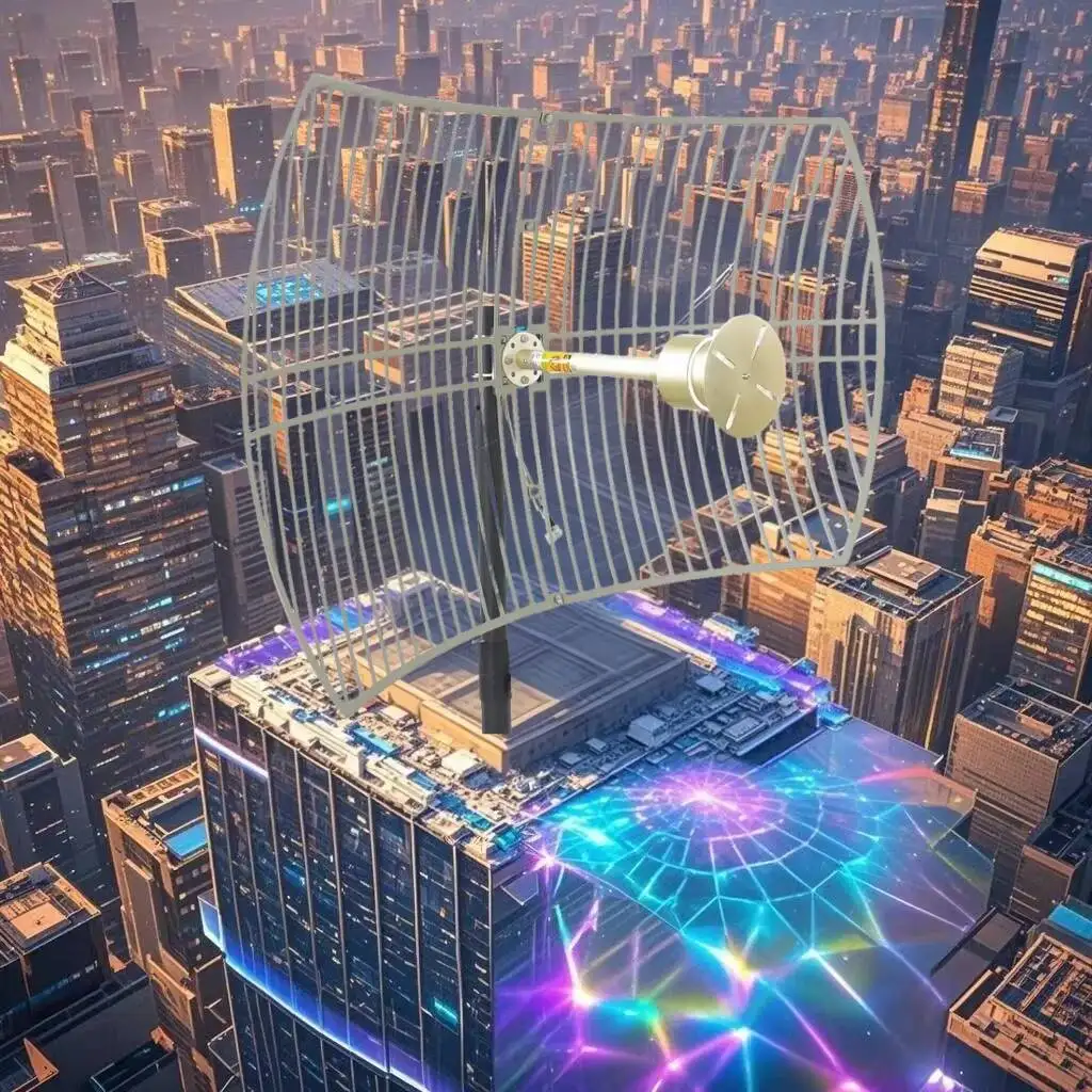 هوائي خارجي فائق 5G 4G 600-6000Mhz وحدة تغذية Mimo خارجية 2X35dbi لمسافات طويلة STC Zain Mobily #2