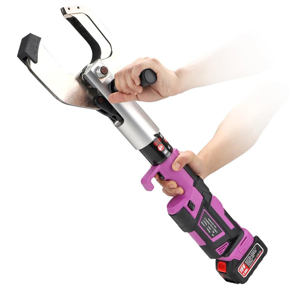 EK-85C Battery Powered Hydraulic Cable Cutting Tool Cable Cutter for CU/AL Cable