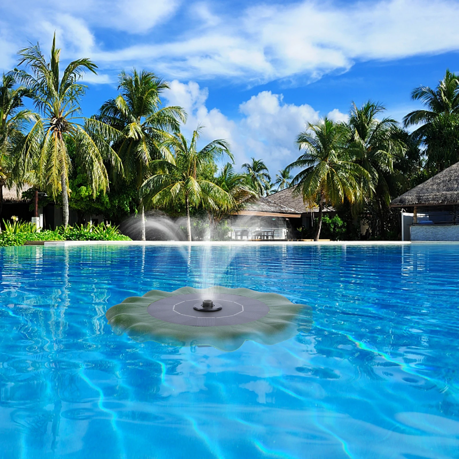 

Solar Pump Floating for Bird Bath Pond Garden Circulation No Electricity Needed Eco Friendly Cute Design Water Fountain Outdoor