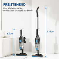 R6X Corded Vacuum Cleaner, 20000Pa 3-in-1 Lightweight Handheld Stick Vacuum Bagless