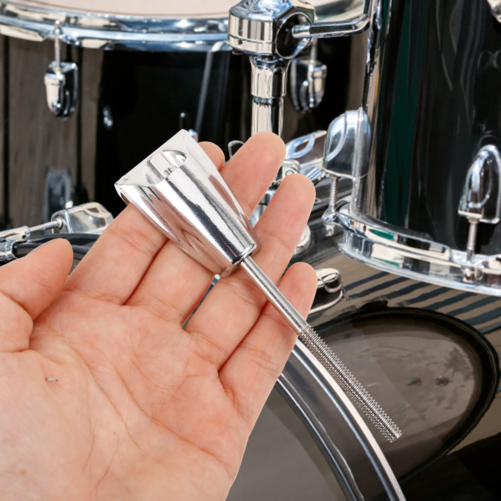 

Bass Drum Claw Hook Zinc Alloy Rubber Snare Lug Durable Stylish Lightweight Portable Metal Drum Lugs Instrument Supplies