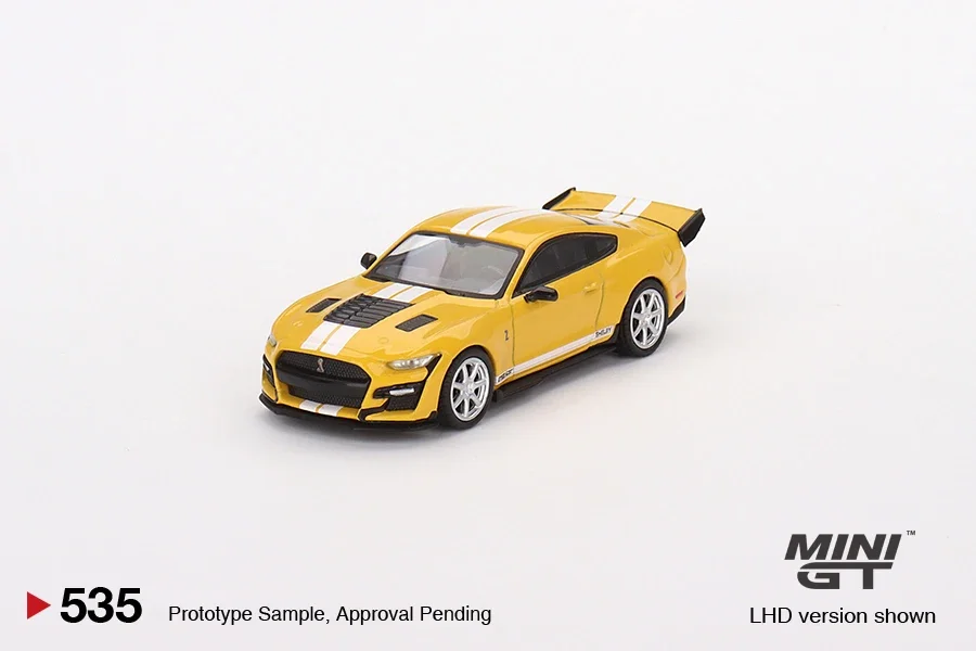 

MINI GT 1:64 Shelby GT500 Dragon Snake Concept Yellow MGT00535-CH LHD Left Peptide Alloy Die Cast Sports Car Model Collection