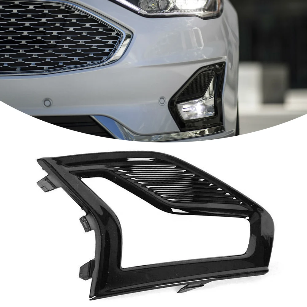 Front fog lamp cover fog lamp decorative frame suitable for Ford Fusion Sedan 2019-2020 paint fog lamp cover