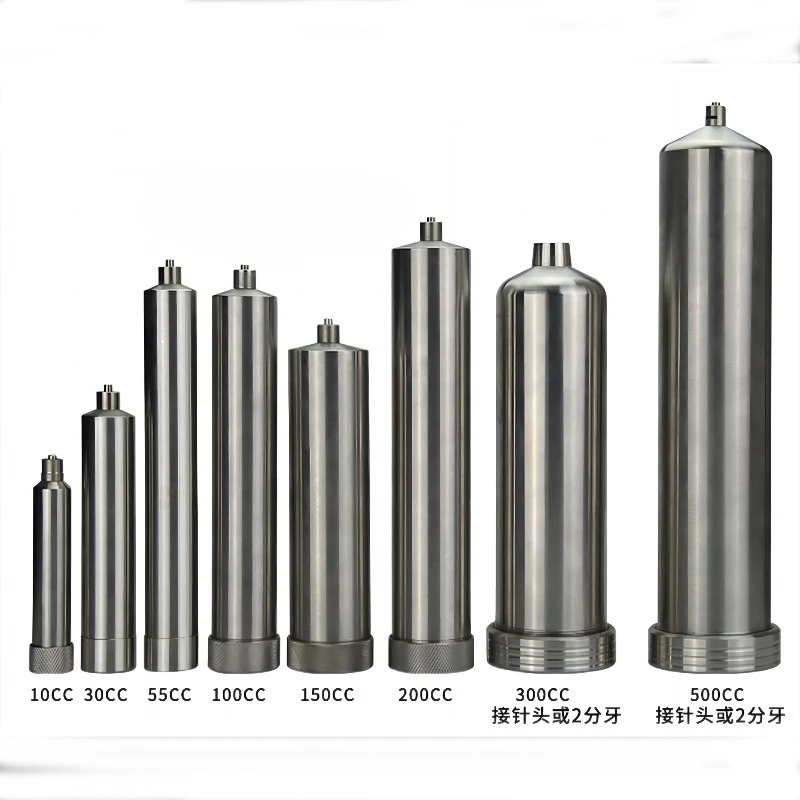 Stainless steel point glue cartridge, acid and alkali resistance, high temperature resistance, low temperature resistance