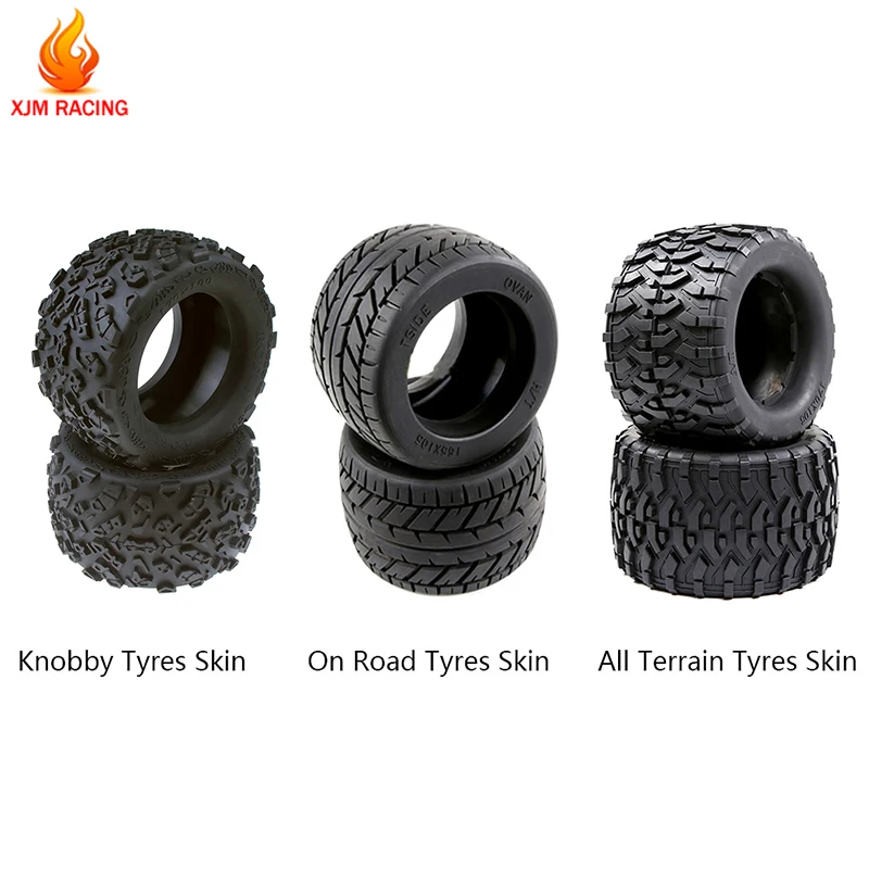 

1/8 Rofun Monster Brushless Truck Wheel Tires Skin Set for 1/8 HPI Racing Savage XL FLUX ROVAN TORLAND RC CAR RACING TOYS PARTS