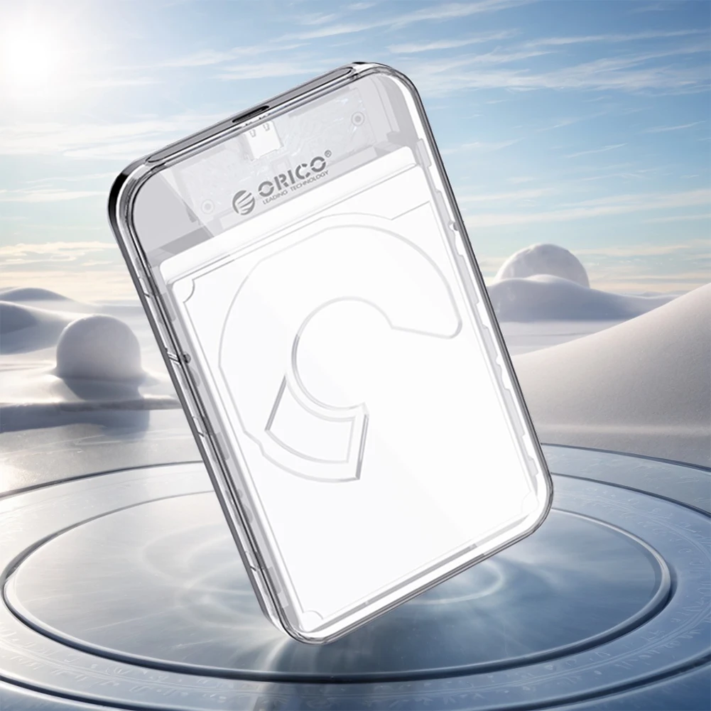 2,5-дюймовый внешний корпус для жесткого диска, 5 Гбит/с, USB 3.1 Type-C SSD, поддержка твердотельного накопителя UASP для 2,5-дюймового SSD и жесткого диска