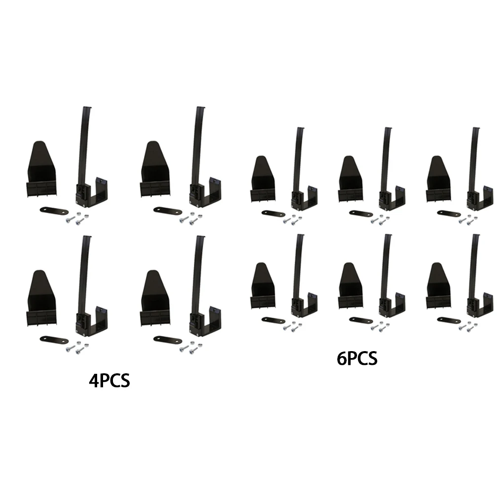 Decorações de natal ao ar livre porta da garagem banner grampos kit pendurado ganchos capa do feriado mural 4 pçs