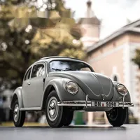 Fms 1/12 Beetle Rc Remote Control Model Car Civilian Edition Painting Retro Simulation Car Model Electric Climbing Car Model Toy